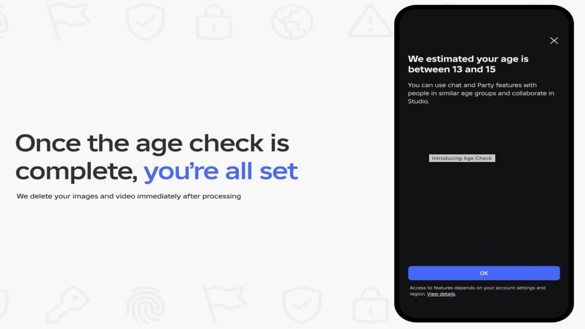 Roblox to require facial age checks and ID verification for ‘age-appropriate’ chat